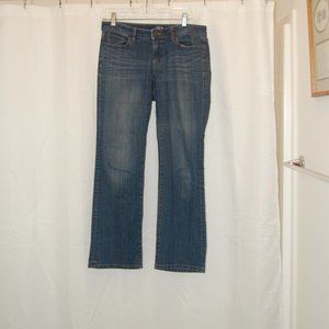ANN TAYLOR LOFT Women's Denim Jeans SIze 6P Curvy Bootcut
